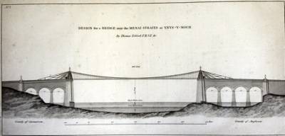 Plans of the Menai Bridge